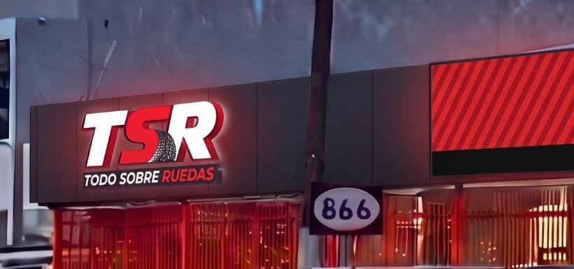 Rótulo TSR prendido